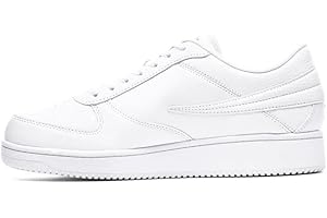 Men's Low-Top White Fila Sneakers