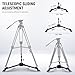 NEEWER Photography Tripod Dolly, Quick Lock Release Camera Dolly with 2