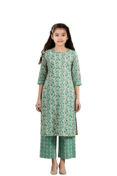Image of Girls Girls Kurta Set