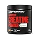 Body Attack Micronised Creatine Powder (Creapure®) 300 g - hochwertiges Kreatin 100% Made in Germany - hochdosiert für Fitness & Kraftsport, vegan