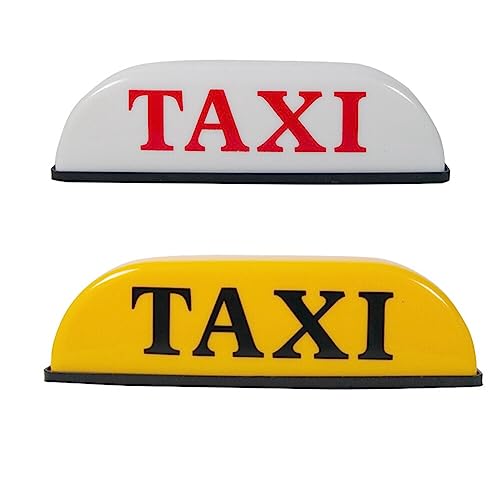 Luz de techo taxi LED magnético 12V blanco miniatura 2
