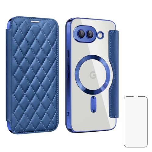 �yREHOOF�zgoogle pixel9a �P�[�X �蒠�^ magsafe�Ή� �`�F�b�N�� �w�� ���� pixel 9A �}�O�Z�[�t �J�[�h���[ �P�[�X ���C�����X�[�d�Ή� �J�[�h���� PU�v ���U�[ Pixel 9a �X�}�z�P�[�X ������� �y�� ����