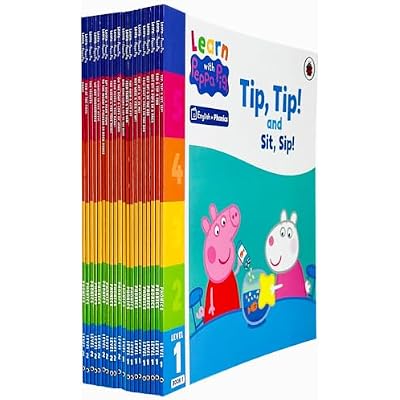 Learn with Peppa Phonics Level 1 & 2 Collection 20 Books Set By Peppa Pig