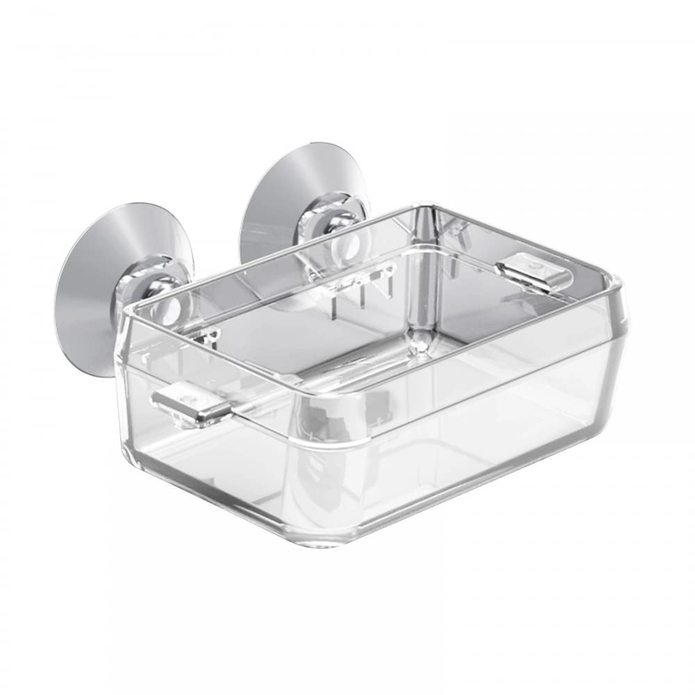 Reptile Feeder Dish, Anti-Escape Water Dish Bowl with 2 Suction Cup for Lizard Gecko
