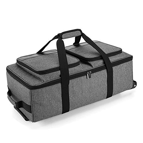 Luxja CALX14301 Rolling Tote Compatible With Cricut Explore Air (Air2) And Maker, Carrying Case thumb #7