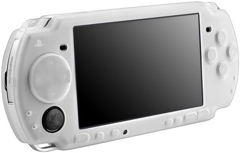 Beyend Clear white Silicone Skin Case Compatible With Sony PSP 3000, Clear White