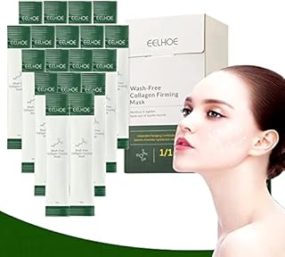 20pcs Korean Collagen Firming Mask,Collagen Firming Sleeping Mask,Portable Wash-Free Sleeping Face Mask ,Wash-Free Collagen Firming Sleeping Face Mask,Moisturizing hydrating Facial Mask for Women/Men