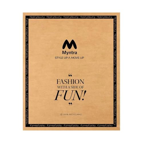 Myntr Printed paper Courier Bags | Courier paper Bags | Courier Bags| 75 gsm | 100 Bags (17x22) (B0D11XW9X3) Amazon Price History, Amazon Price Tracker