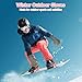 Chewtoyo Adjustable Women’S Ski Gloves, Warm & Windproof, Non-Slip, Touchscreen Winter Gloves