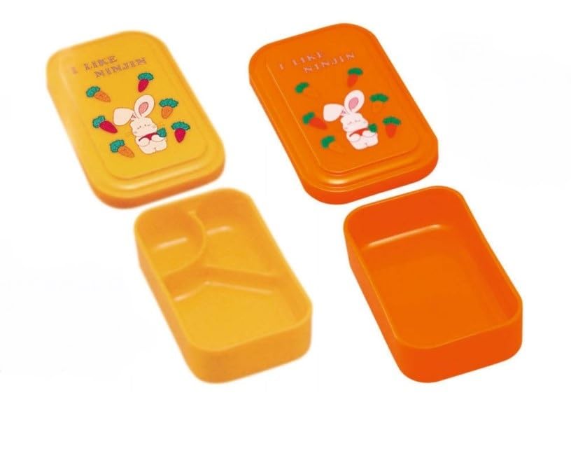 Amazon | ニュー幼稚園弁当主食 オレンジ1個 ニンジンウサギ柄