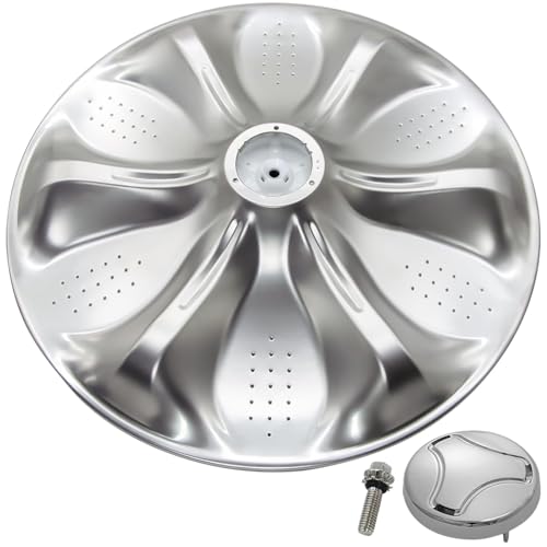 AGZ72909711 Agitator Plate With 5006EA3009B Washer Pulsator Cap, Washplate Pulsator Assembly Compatible with Kenmore, LG Washer, Replaces AP6800730, AGZ72909702, AGZ72909713, AGZ72909703