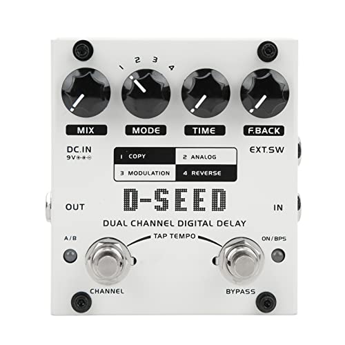Pédale d'effet de retard LiebeWH pour libérer l'émotion de vos solos de guitare