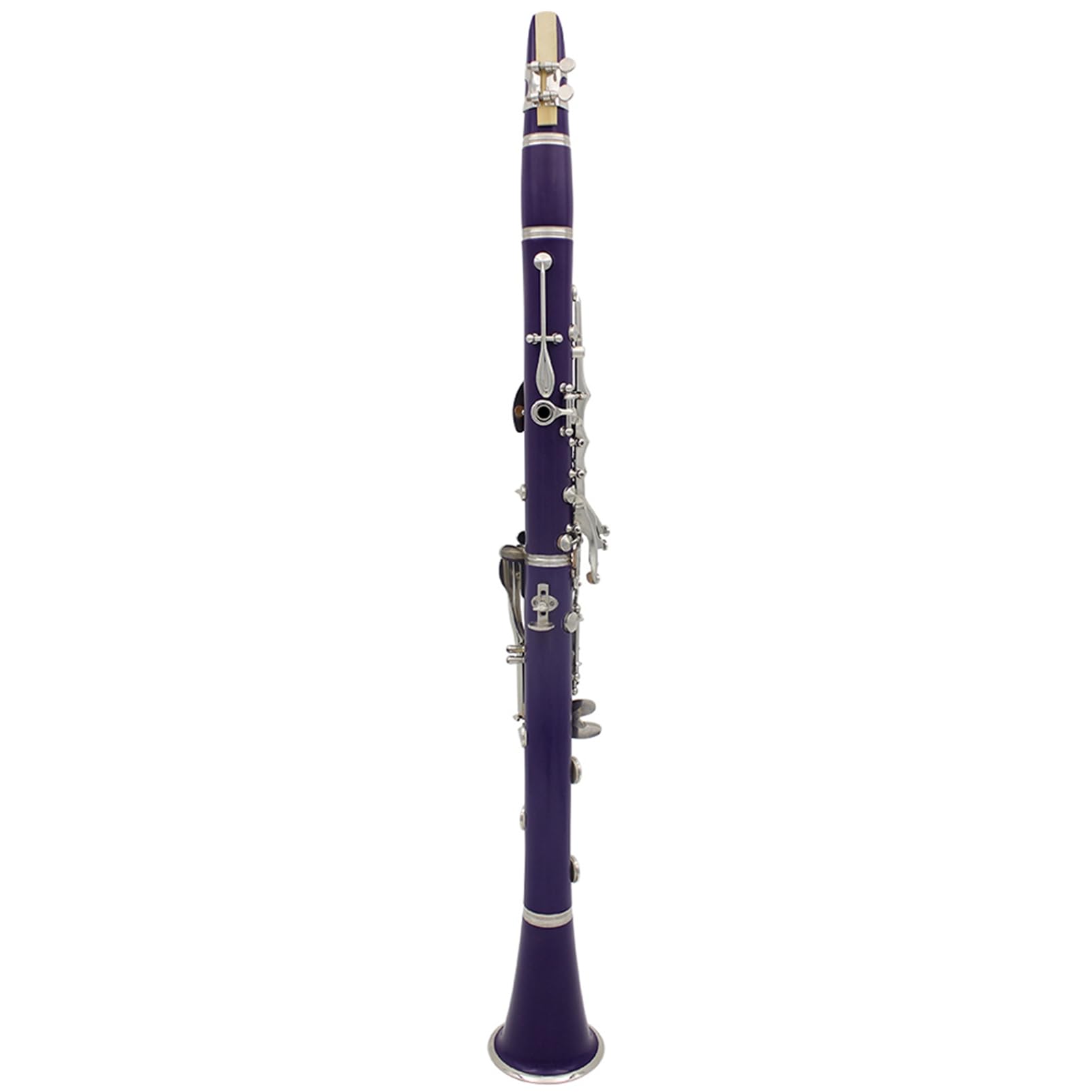 Clarinete BB de 17 Llaves, Instrumento Profesional de Viento de Madera, Diseño de ABS Liviano con Guantes, Tela de Limpieza, Destornillador y Estuche de Almacenamiento