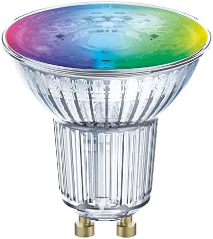 LEDVANCE Smart LEDReflector Lamp with WiFi Technology, Base: GU10, Tunable White (2700-6500K), Di mmable, Replaces Reflector Lamps with 40 W, SMART+ WiFi SPOT GU10 Tunable White, Pack Of 3
