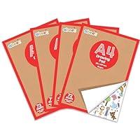 abeec A4 Plain Paper Drawing Pads