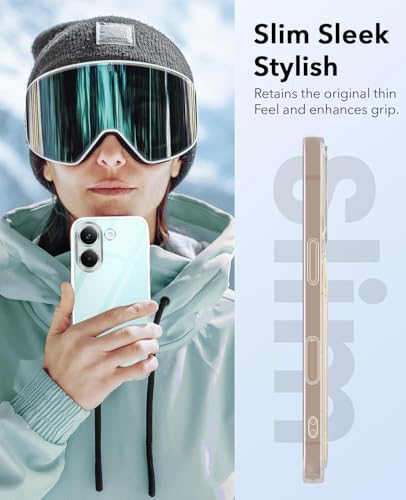 Image of Jkobi Lifetime Anti-Yellow Clear Back Cover Case for Poco X8 Pro (Sleek Hard Crystal | Shockproof and Camera Protection)