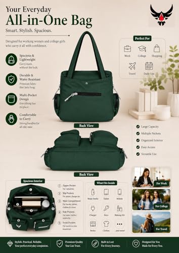 Image of ARMODA Double Pockets Glamour: Stylish Shoulder Bag for Ladies