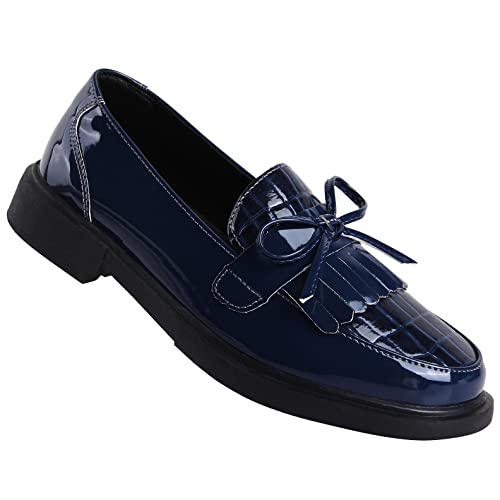 Image of VOCNTVY Loafers for Women Slip On Comfort Business Work Shoes