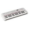 Yamaha Remie PSS-E30 Mini Keyboard, wit, compact, draagbaar toetsenbord voor kinderen met mini-toetsenbord en geweldig geluid, met mini-hoofdtelefoonaansluiting