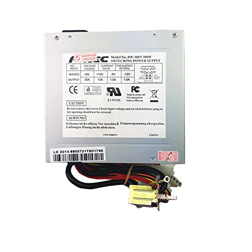 PP-300V AT SWITCHING power supply XCb`Od 115/230 V AC adjustable switch IPC power supply XCb`Od PC Power Spark Machine Power