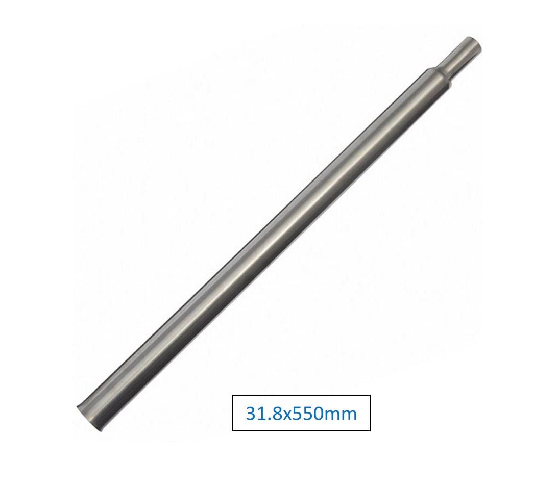 Tija Sillin Ultralight Titanium/Ti Silling Post for la Bicicleta -31.8mm-235g a 280g Tija De SillíN(31.8x550mm)