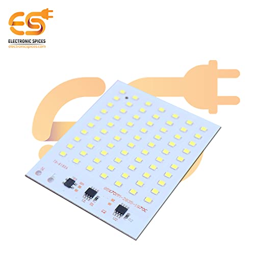 Image of Electronic Spices 70 SMD Led 50w 85mm X 70mm 2835 Aluminum Base Plate Board for Flood Led Lights with Drive Onboard