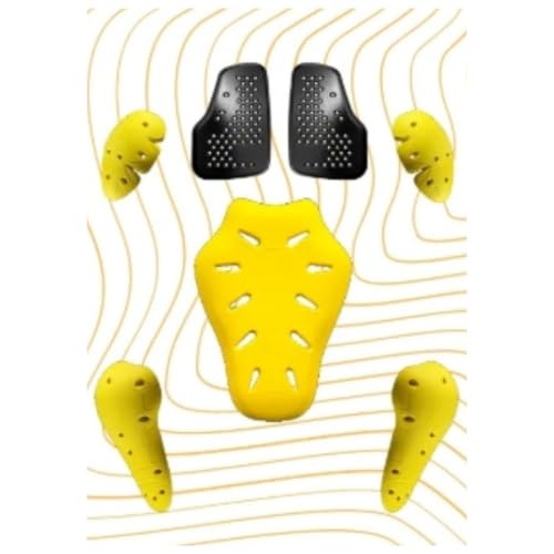 Image of SOLACE AirX v2 Riding Jacket SafeTech CE L2 Protectors (Shoulder Elbow & Back) PowerTector CE L1 Protectors (Chest) - Colour - Neon Grey Black with free RainLiner