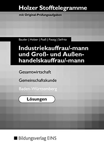 Holzer Stofftelegramme Baden-Württemberg / Industriekauffrau/-mann und Groß- und Außenhandelskauf Holzer Stofftelegramme Baden-Württemberg / Industriekauffrau/-mann und Groß- und Außenhandelskauf
