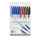 *ULT.EINHEIT* Packung mit 10 Stiften rot, schwarz und blau Marke TOP WRITE