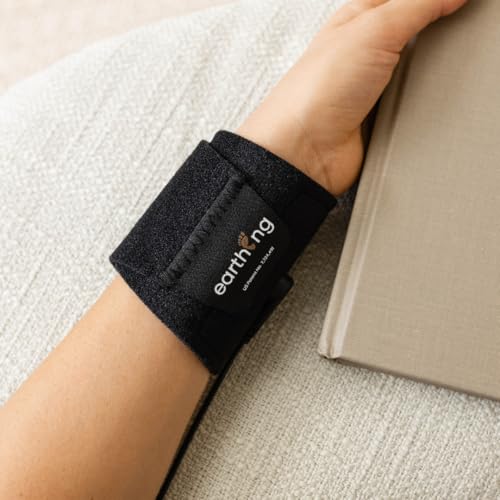 Earthing Universal Band, Grounding Band for Arms and Legs, Clint Ober’s EARTHING Products to Improve Inflammation, Energy, Sleep, and Anxiety