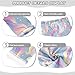Colorful Unicorns Little Girls Shorts Stretchy Cotton Board Shorts Skater Pants for Vacation 6T