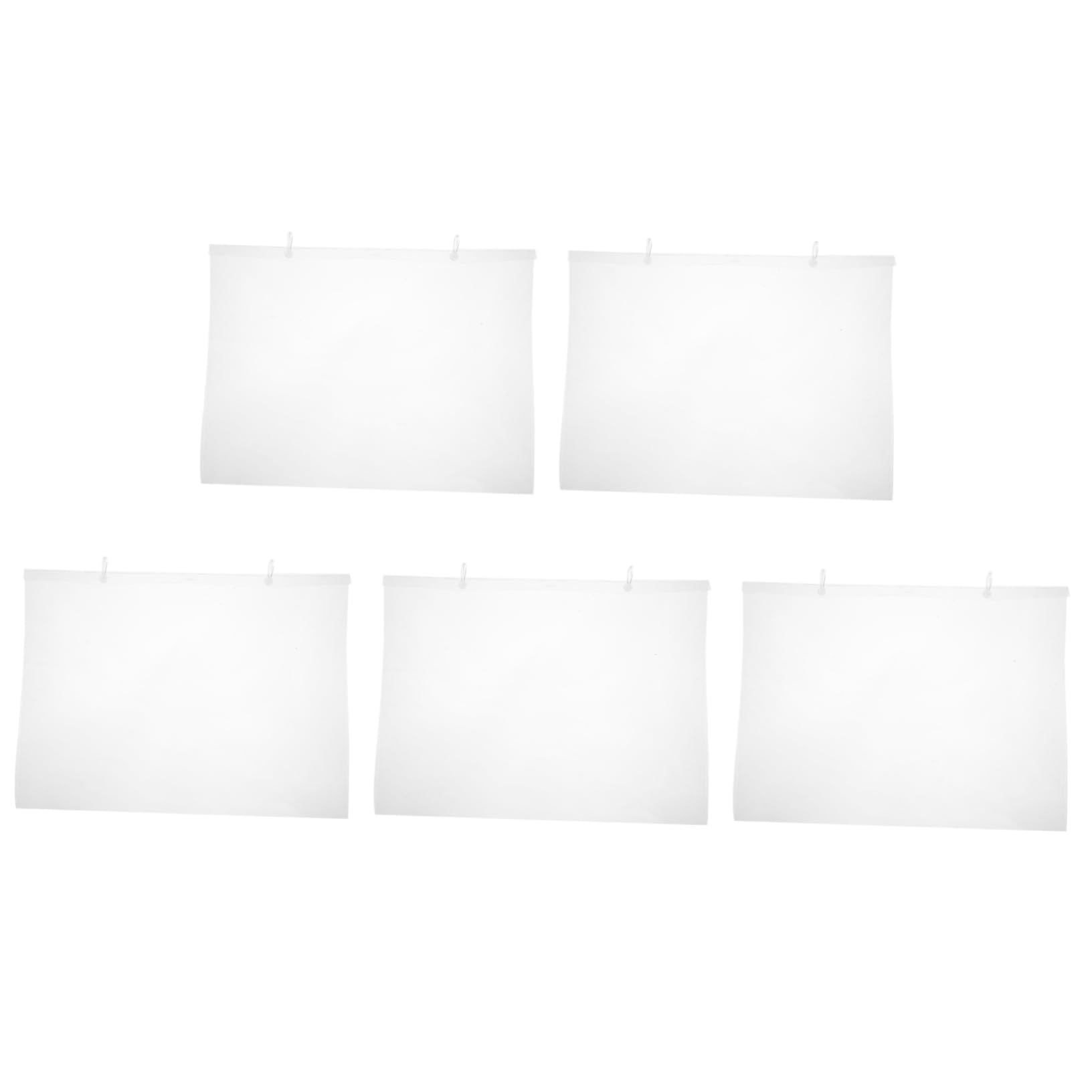 HAPINARY 5pcs Removable Garage Sale Tags Plastic Tag Covers Handwritten Stickers Commodity Covers for Warehouse Display