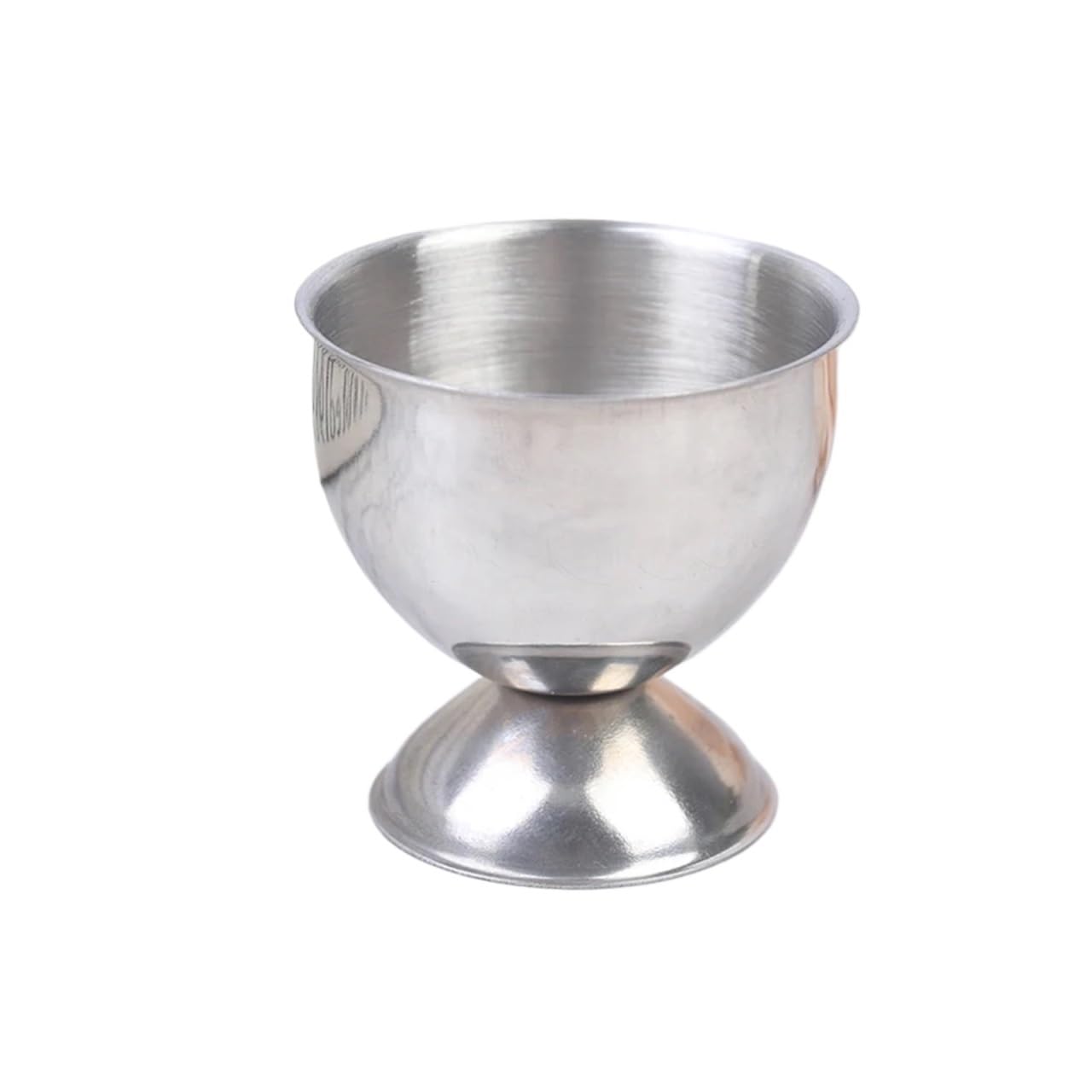 YCENJEPSAZ 1Pcs Stainless Steel Boiled Egg Cups Stand Rack Eggs Holder Egg Holder Kitchen Breakfast Cooking Tool Cooking Egg Stand(SV)