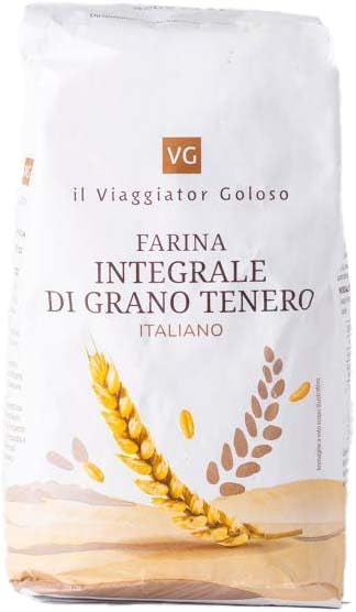 Il Viaggiator Goloso, Farina integrale di grano tenero italiano, 1 kg