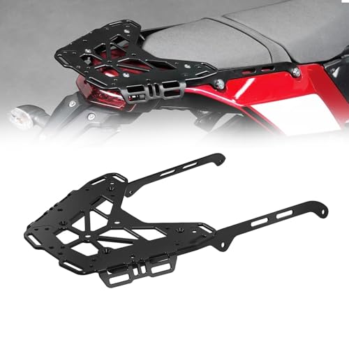 Porte-bagages arrière de moto Tenere 700 support boîtier supérieur chargement