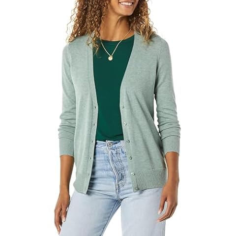 Amazon Essentials Lightweight V-Neck Cardigan Cover