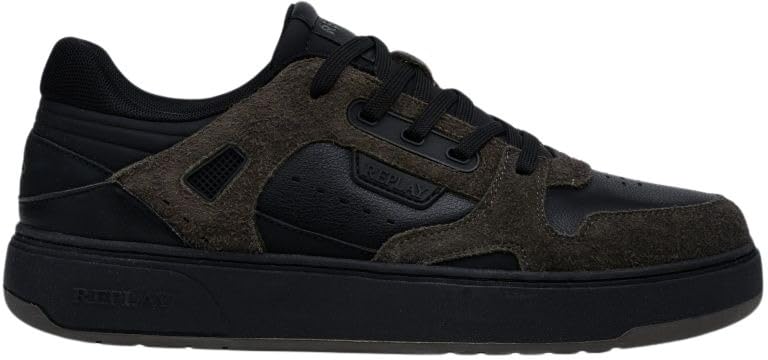 Replay Zapatillas Kai City para Hombre, 003 Black, 42 EU, 003 Black, 42 EU