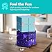 BunMo 2 Pack Infinity Fidget Cube – Pocket Fidget Toys for Kids & Adults – Quiet Folding Desk Fidget with Smooth Hinges, Durable ABS, Portable Sensory Cube