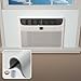 ZENGSHI LIFE MUSEUM SBR001WHITE Window Air Conditioner, 5 Star Energy Star, 0 Cubic Centimeters, Touch Control, Room Air Conditioner Replacement Parts