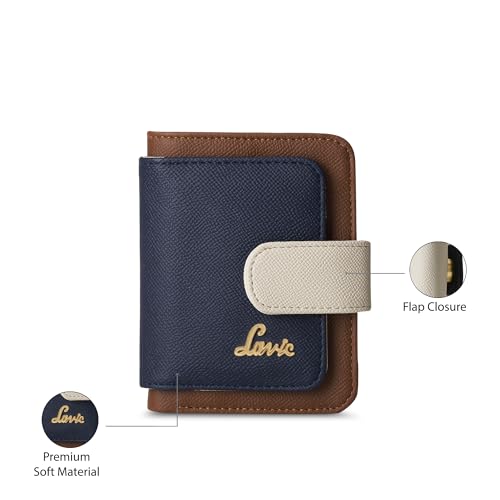 Image of Lavie Women's Colorblock Deux Small Bifold Wallet | Gift for Women