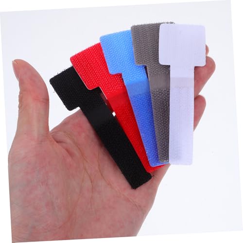 DOITOOL 50 piezas Clips Adhesivos para Cables, Organizadores y Correas Reutilizables para Escritorio miniatura 4