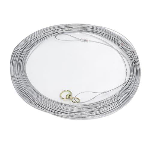 Borstract Corda De Medição De Poço Profundo De 70m, Escala Portátil De Fio De Aço Sem Encolhimento D