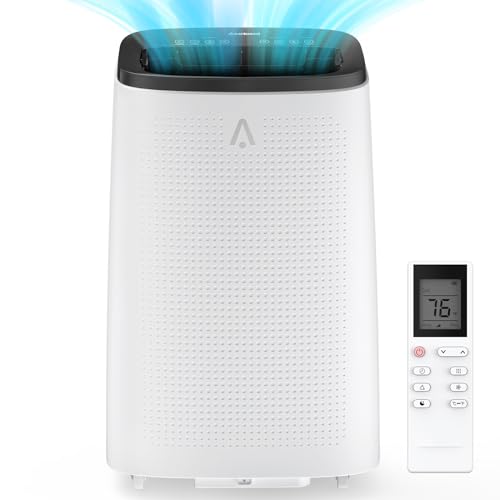 Takywep - Acondicionador de aire portátil de 15,000 BTU, unidad de CA portátil 3 en 1 con visualización de función LED, control remoto, refrigeración hasta 850 pies cuadrados, aire acondicionado