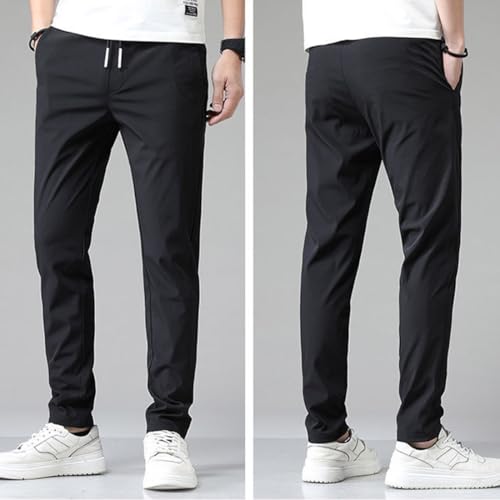 Meshirons - Ice Silk Mesh Panel Casual Pants, Mesh Irons Cooling Pants for Men, Quick Drying Breathable with Pockets4