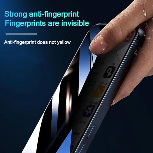 Image of Premium Privacy Tempered Glass Screen Protector for iPhone XS Max /iPhone 11 Pro Max (5.8 Inch, Pack of 1) Anti-Spy /Anti-Peeping 9H Hardness Screen Guard with Installation Kit & Guide