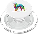 Photo Gallery dripping paint art borzoi russian hunting sighthound popsockets popgrip per magsafe Photo Gallery dripping paint art borzoi russian hunting sighthound popsockets popgrip per magsafe