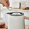 Swan SK14610WWHTN Nordic Jug Waterkoker, Hout Effect, Soft Touch, 1.7L 3KW, Mat Katoen Wit Swan SK14610WWHTN Nordic Jug Waterkoker, Hout Effect, Soft Touch, 1.7L 3KW, Mat Katoen Wit