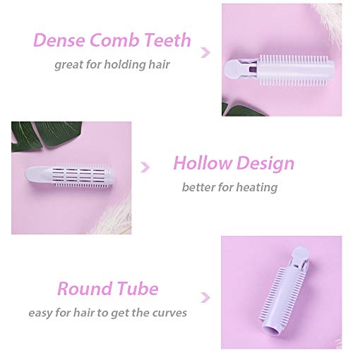 Tomshin 2 peças de grampo de cabelo bufante grampo de cabelo grampo de cabelo grampo de cabelo model