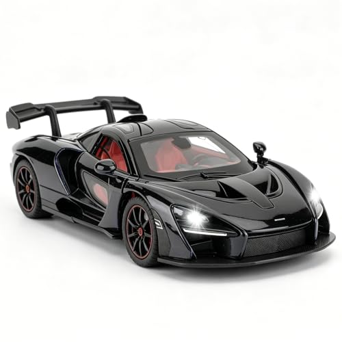 Modelo de Auto McLaren Senna 1:24 Pull Back con Luz y Sonido miniatura 1