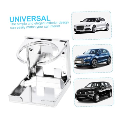 Portavasos plegable para carro 1 set miniatura 3